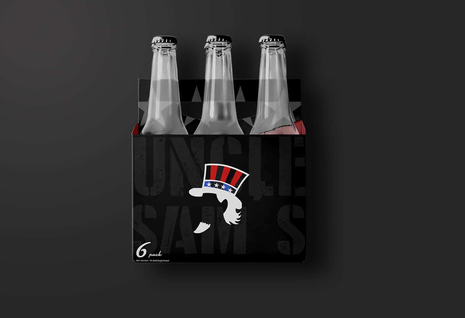 American Beer Logo and Print Design