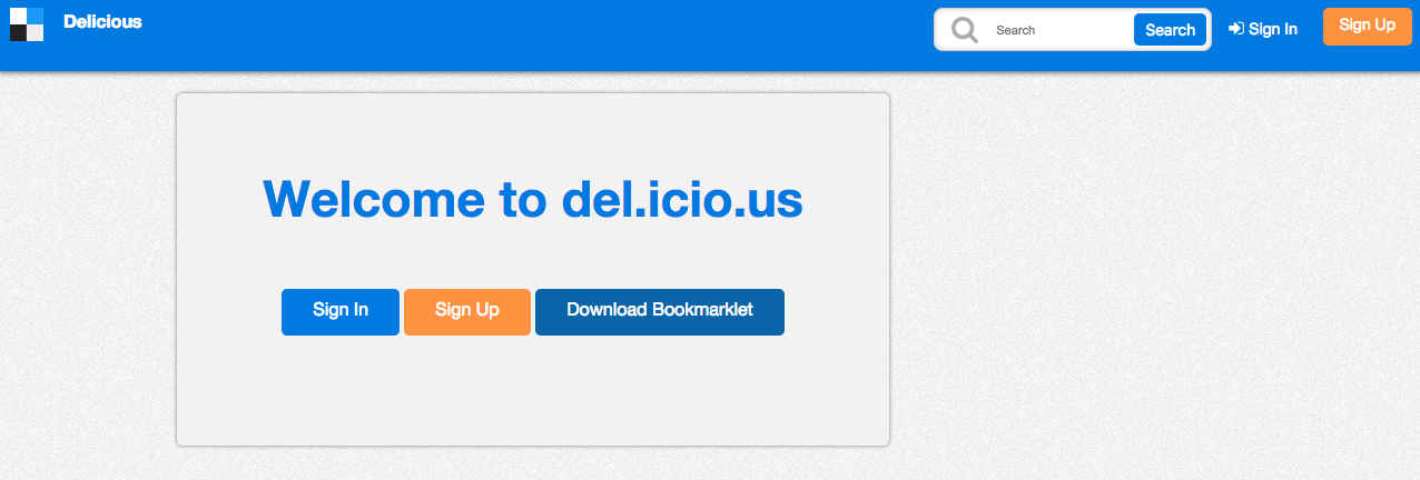 Del.icio.us - Online Bookmark Manager