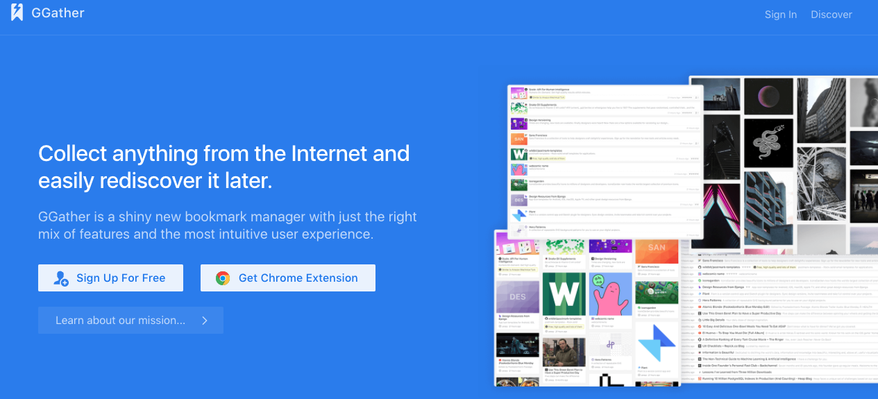 GGather Online Bookmark Manager