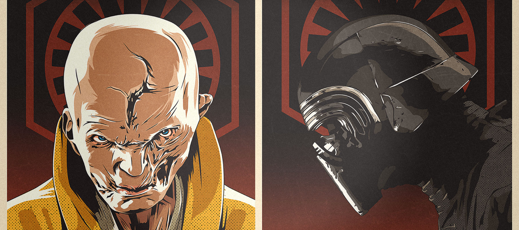 The Last Jedi Illustrations by Devin Doty