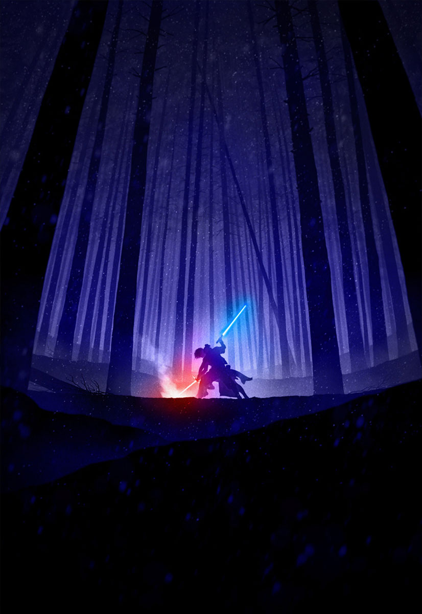 Star Wars Silhouette Artwork By Marko Manev Creativesfeed 5325